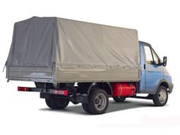 Тент автомобильный на ГАЗ 3302 (на ГАЗель) Бизнес двухсторонняя импортная ткань